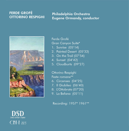 GROFÉ | RESPIGHI - Eugene Ormandy Philadelphia Orchestra