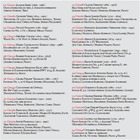 Da Vinci Classics Sampler