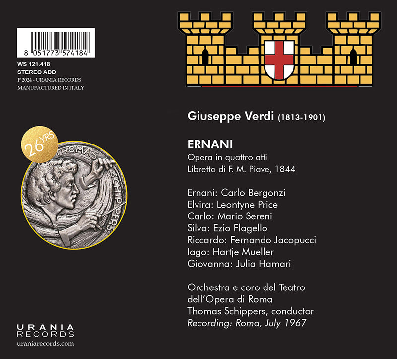 VERDI: ERNANI – SCHIPPERS