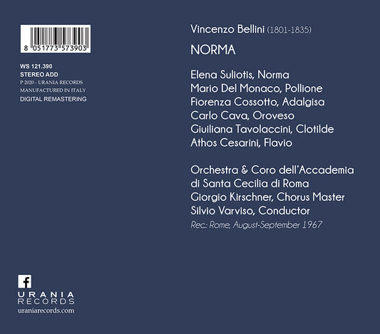 BELLINI: NORMA, CORELLI