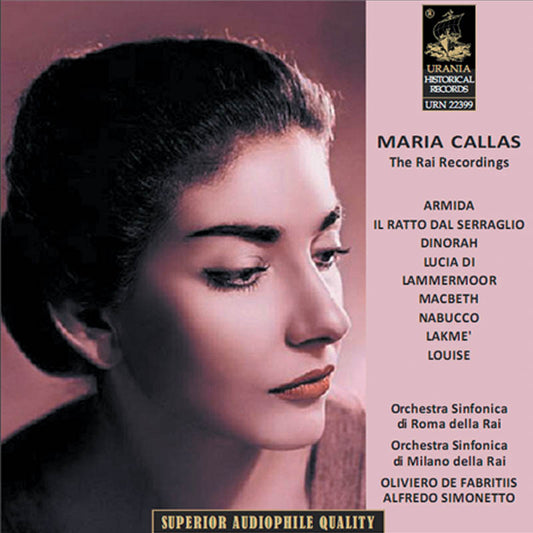 CALLAS: THE RAI RECITALS (1952/1954)