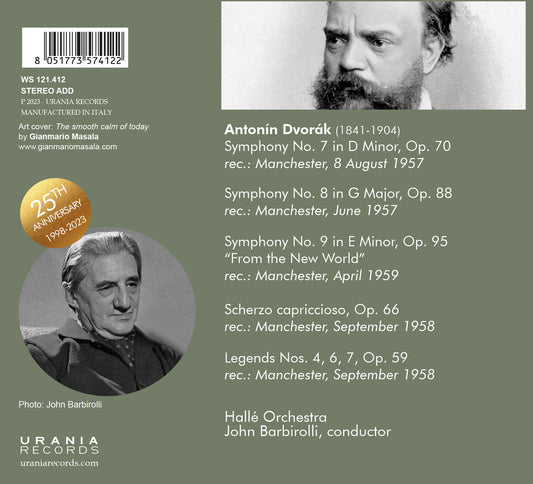 DVORAK: SYMPHONIES 7, 8, 9 – BARBIROLLI