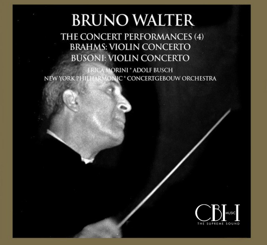Walter conducts Brahms and Busoni